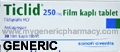 Generic Tiklid (tm)  250mg (30 Pills)